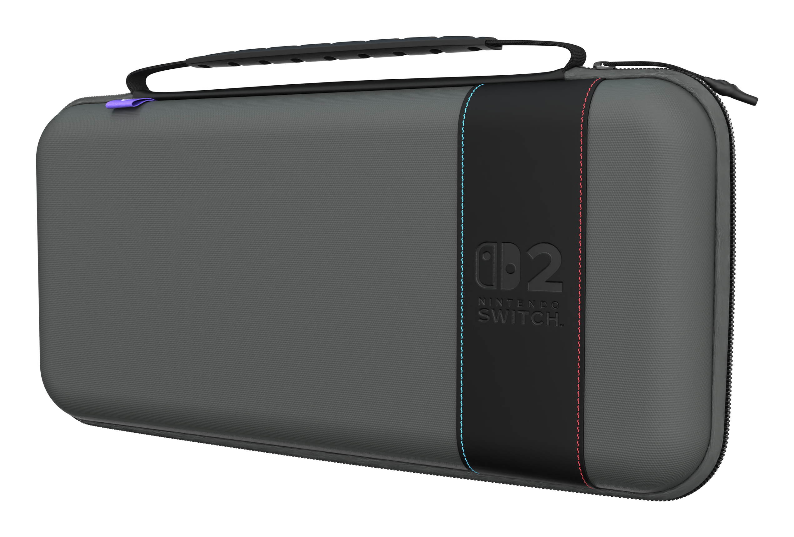 Turtle Beach PlayTrek Étui de voyage Charcoal Black sous licence officielle de Nintendo pour protéger votre Nintendo Switch 2