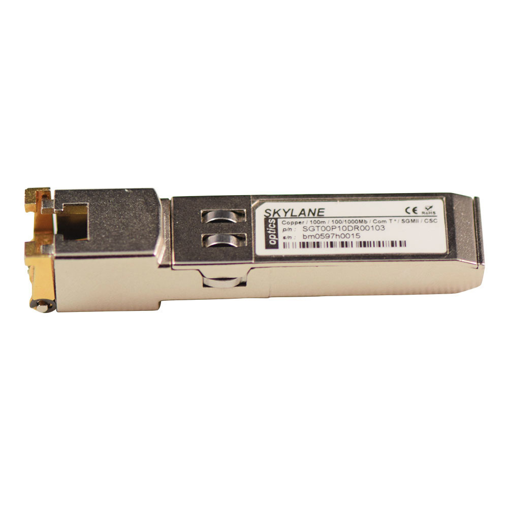 Skylane Optics SFP+ copper transceiver module coded for Mellanox MC3208411-T