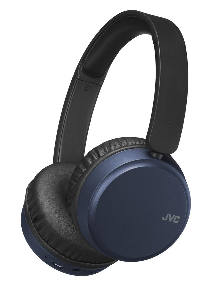 JVC HA-S65BN-A Headset Wired & Wireless Head-band Music Micro-USB Bluetooth Black, Blue – image 1