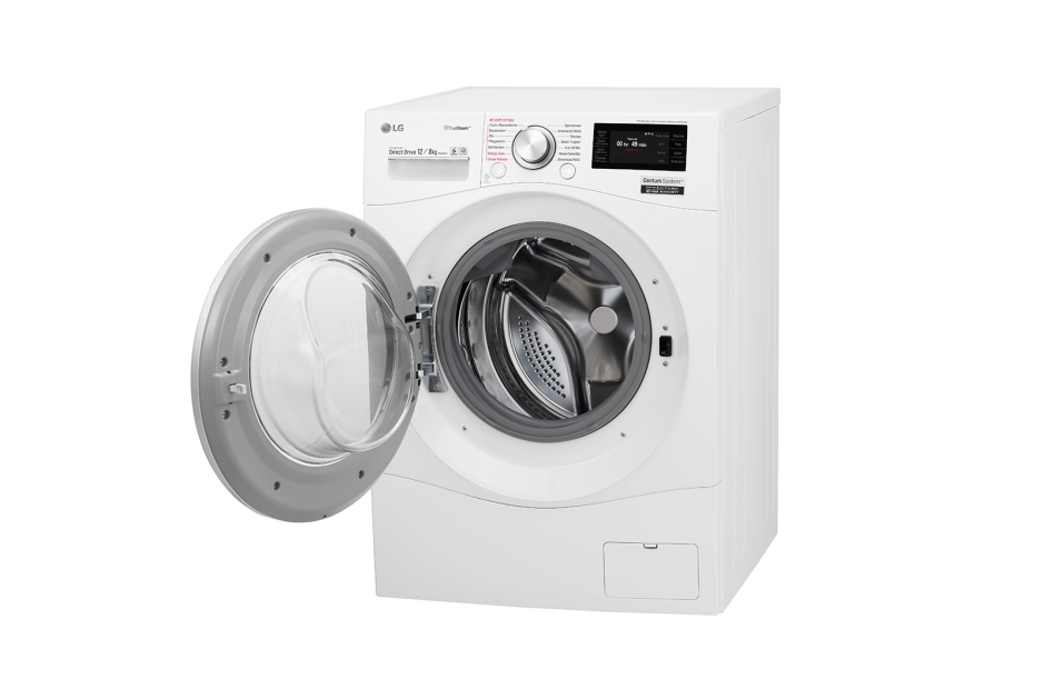 LG F16F9BDH2NH washer dryer Freestanding Front-load White – image 2