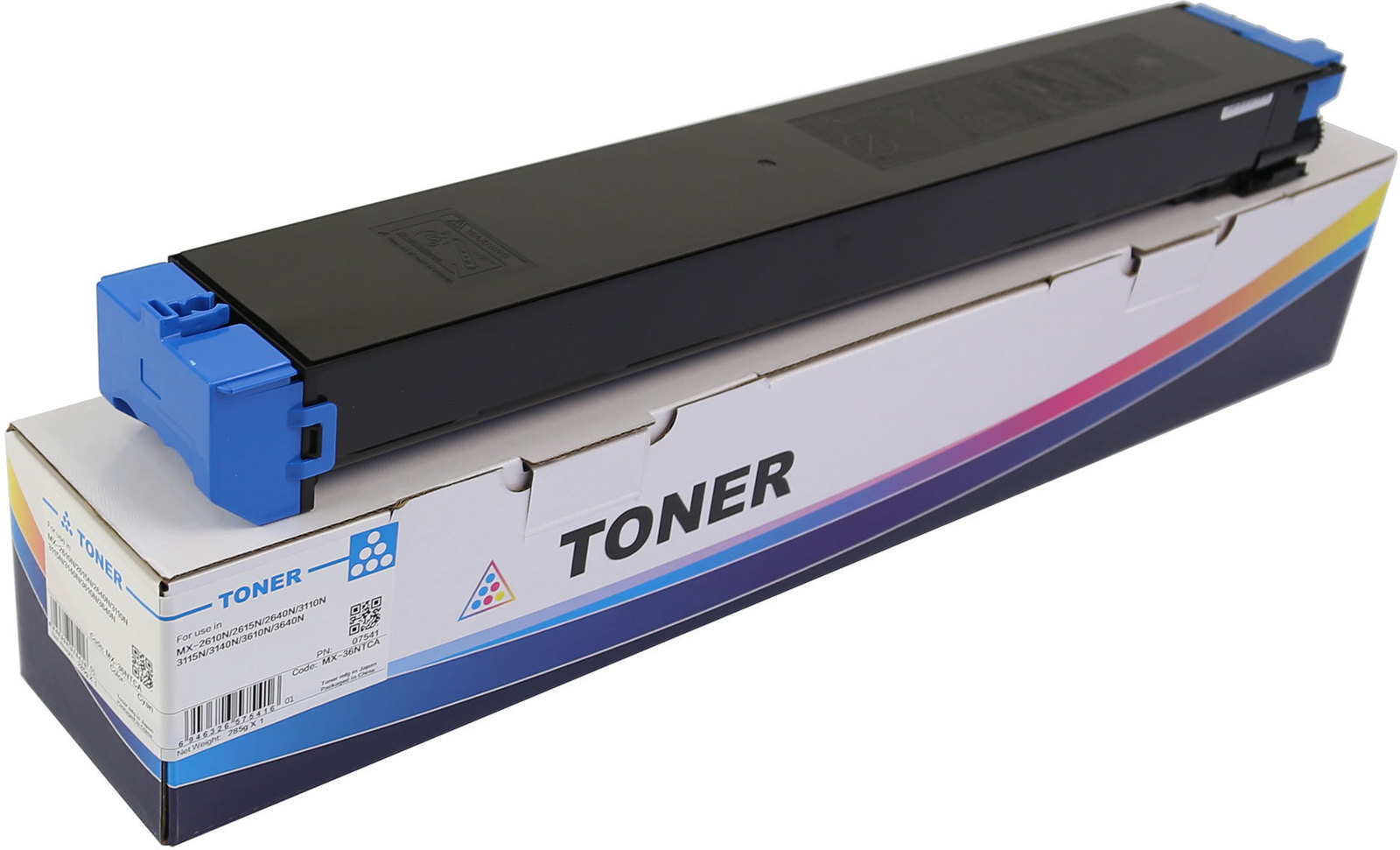 CoreParts MSP7541 toner cartridge 1 pc(s) Cyan