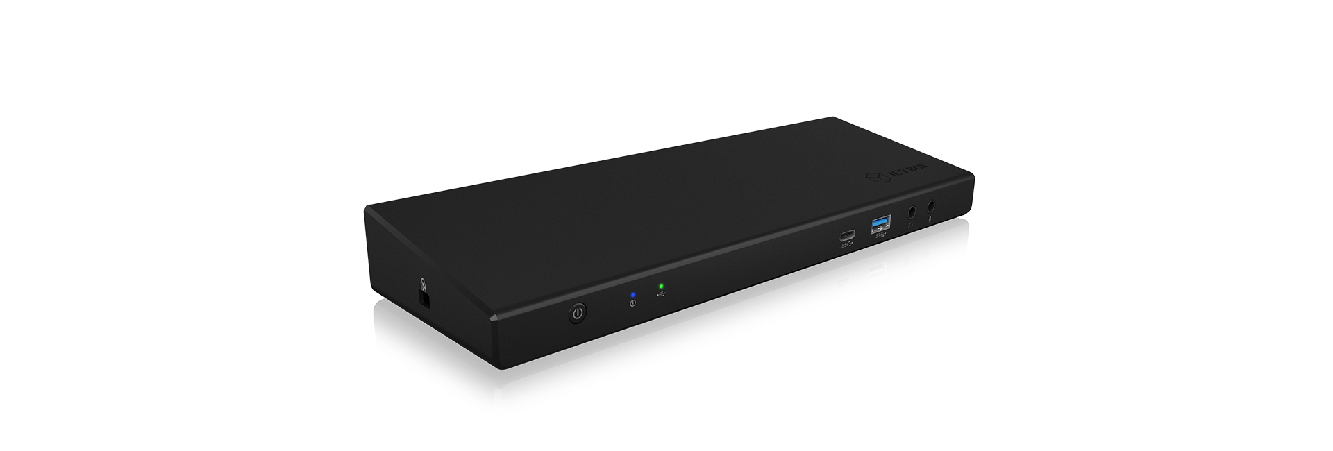 ICY BOX IB-DK2244AC Wired USB 3.2 Gen 1 (3.1 Gen 1) Type-C Black