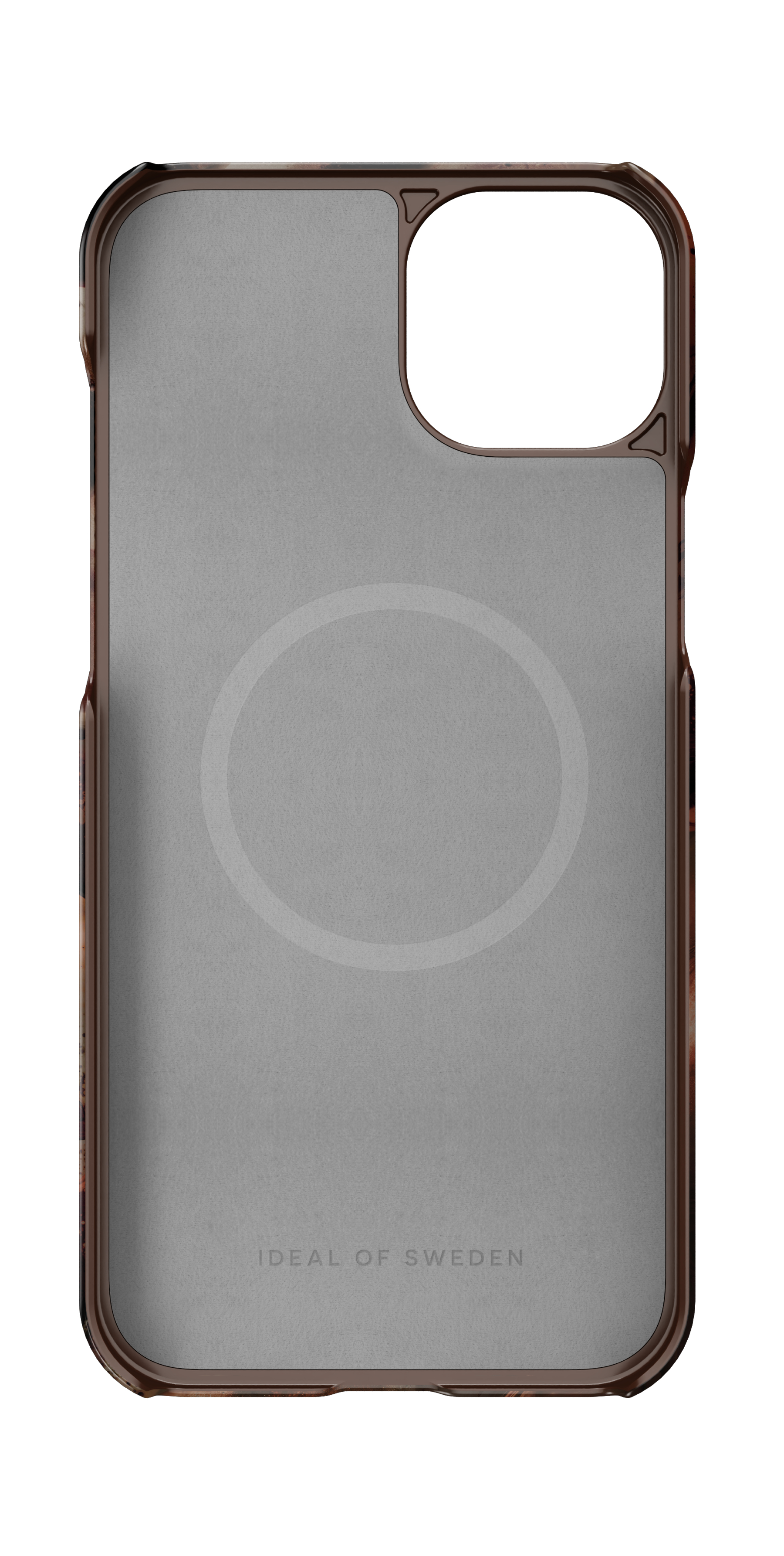 iDeal of Sweden Printed Case MagSafe iPhone 15PL Dark Amber Marble – image 4