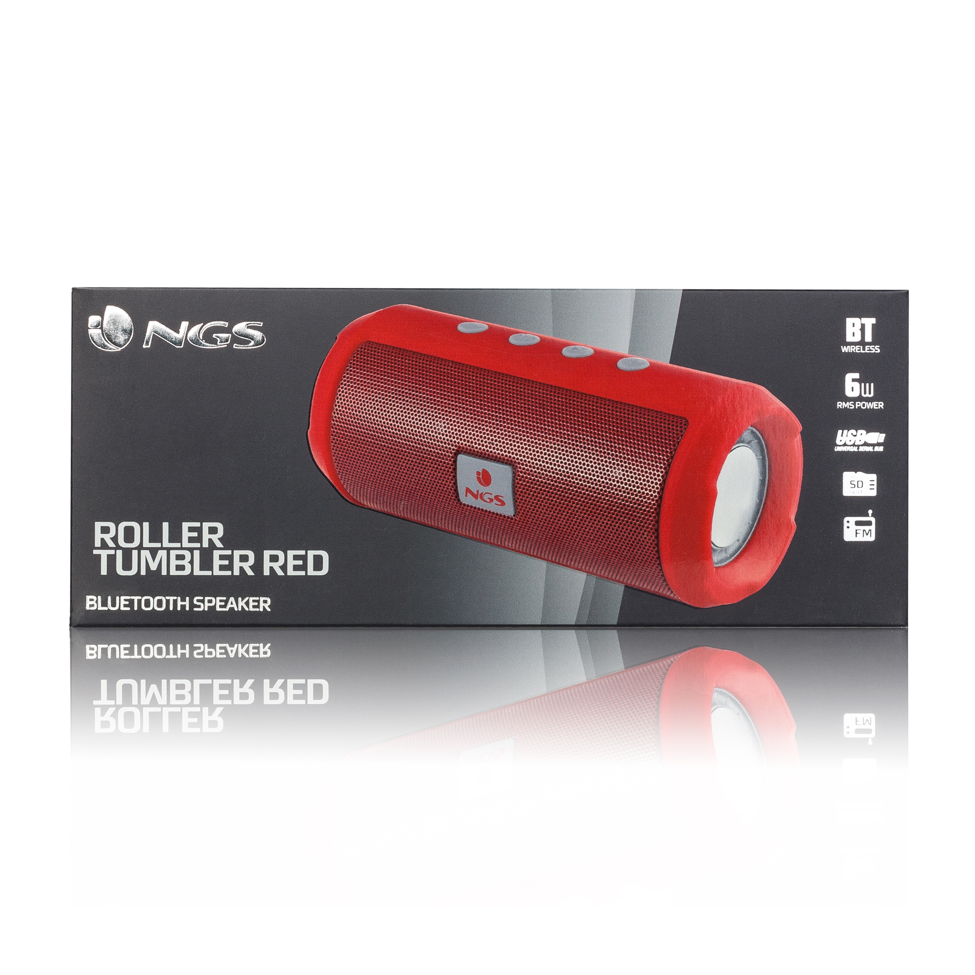 NGS Roller Tumbler Red 6 W image 8