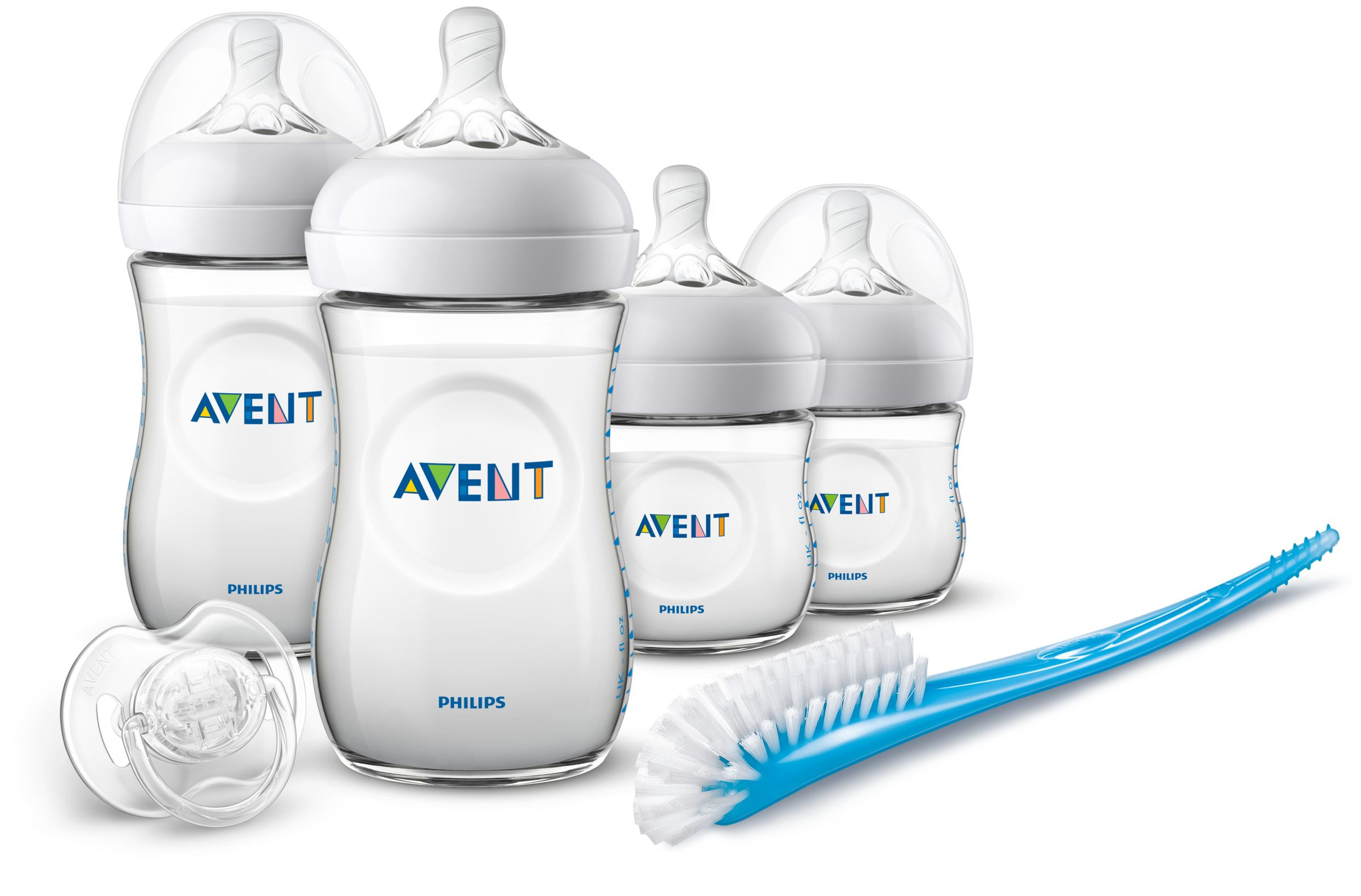 عکس ست شیشه شیر اونت فیلیپس مدل Newborn Natural