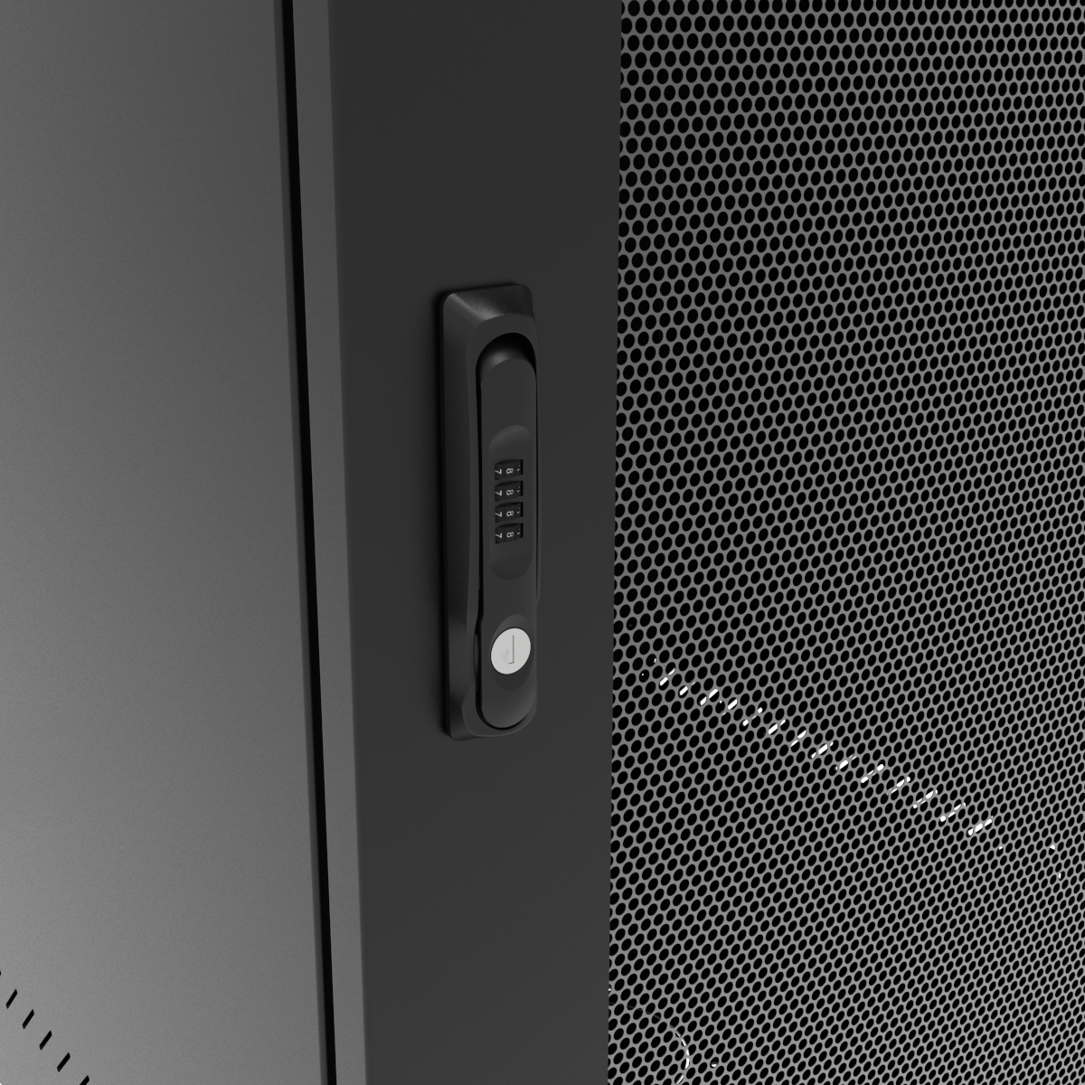 Vertiv VR Rack GL36WMCMM-B-SC-00-CM rack cabinet 19U Wall mounted rack Black – image 4