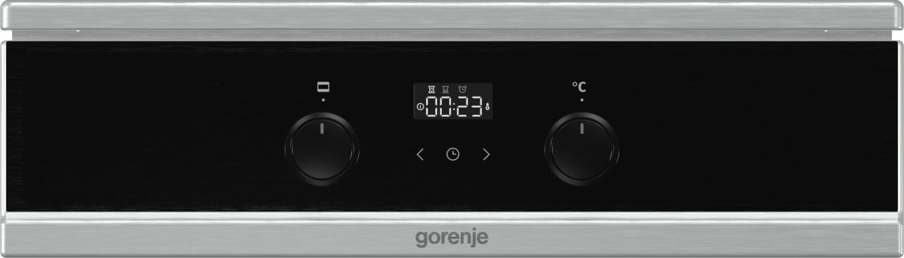 Gorenje EIT5355XPD Freestanding cooker Electric Zone induction hob Black, Stainless steel – image 5