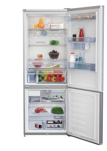 Beko RCNE520E30JGB combi-fridge Freestanding – image 3