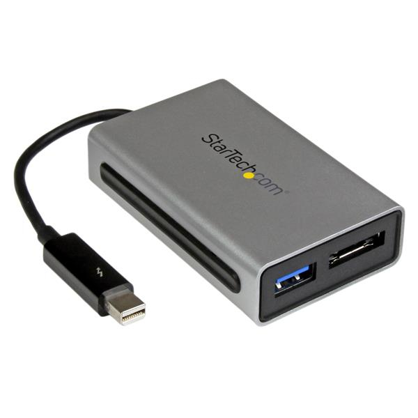 StarTech.com Thunderbolt to eSATA plus USB 3.0 Adapter - Thunderbolt Adapter