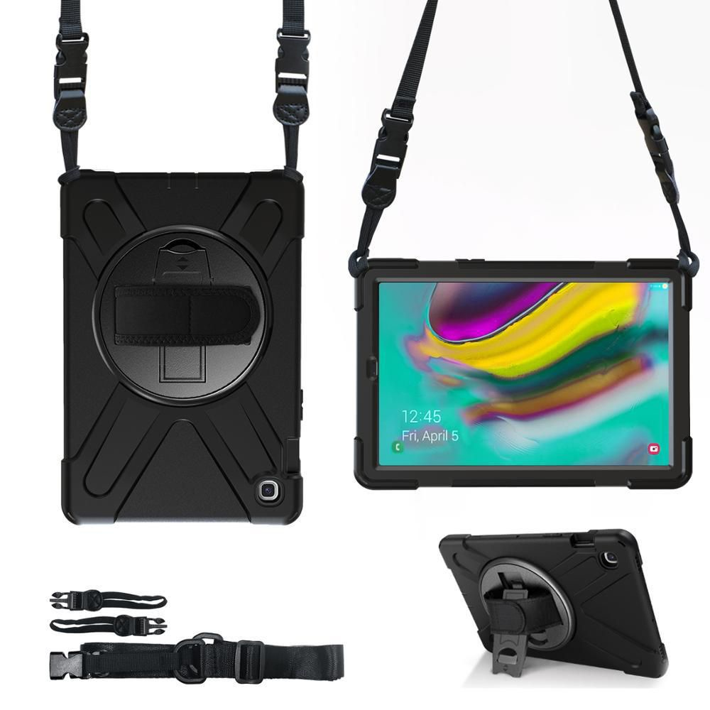 eSTUFF CHICAGO Full Body Defender Case for Samsung Galaxy Tab S5e - Black – image 1