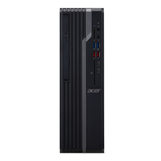 Acer Veriton X VX4670G Intel® Core™ i3 i3-10100 4 GB DDR4-SDRAM 256 GB SSD Windows 10 Pro Desktop PC Black image 1
