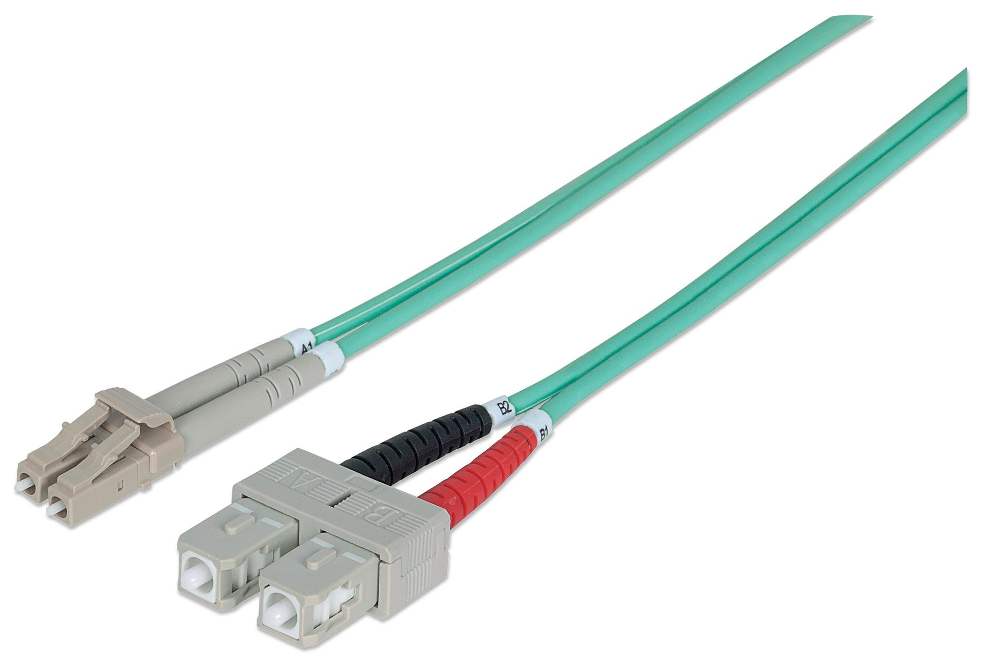 Intellinet 751094 Cavo a fibra Ottiche 5 M LC SC OM3 COLORE ACCA