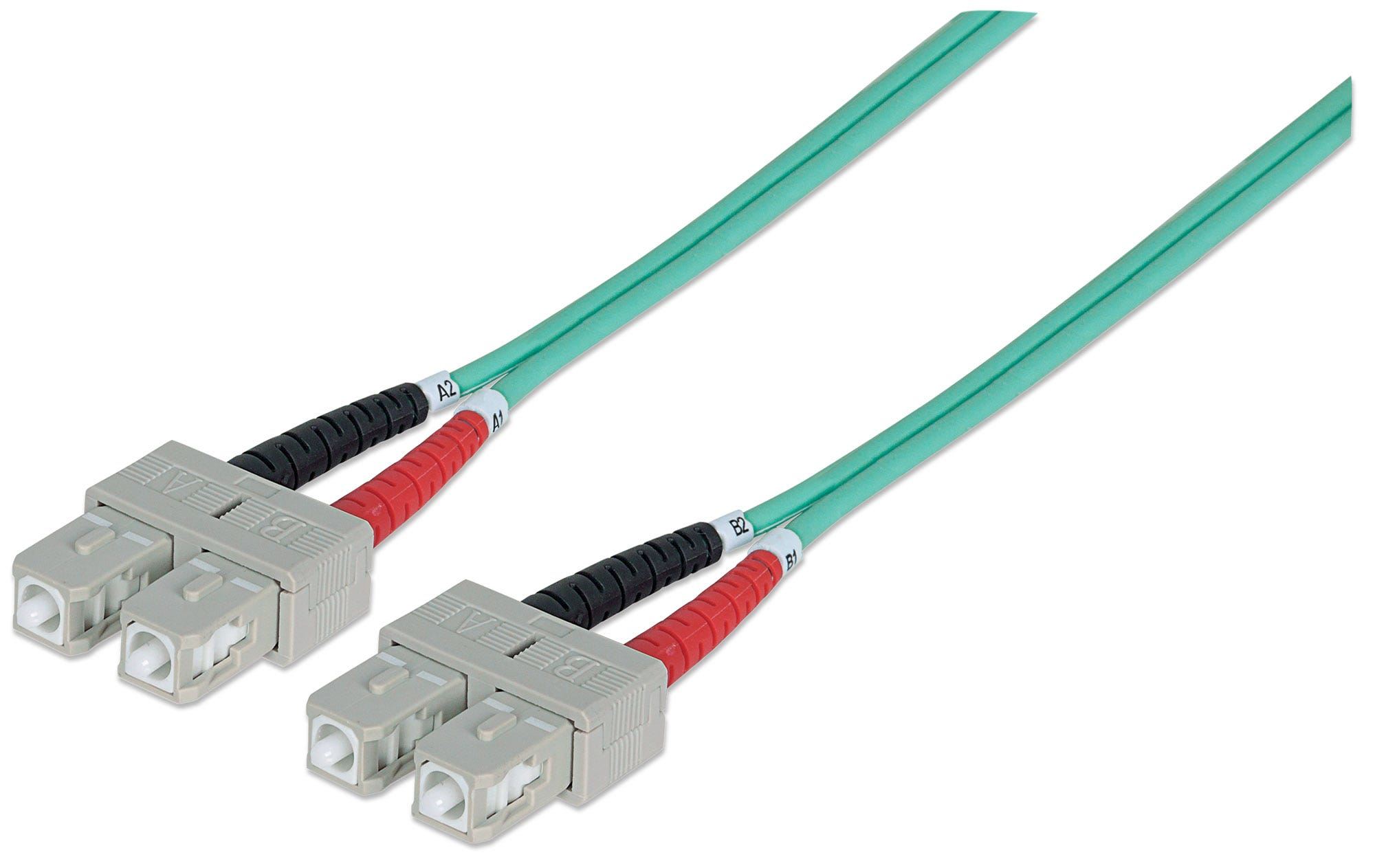 Intellinet 751100 cavo InfiniBand e in fibra ottica 3 m SC Colore acqua
