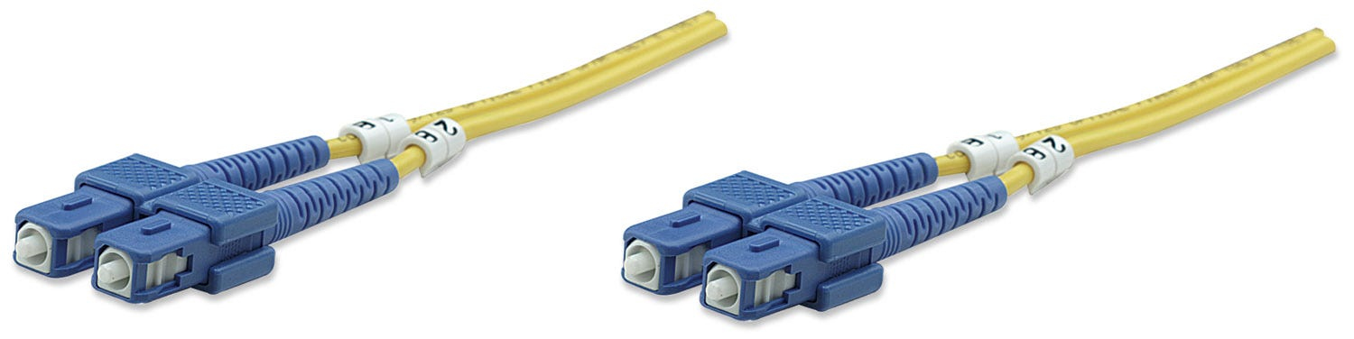 Intellinet 470629 cavo InfiniBand e in fibra ottica 3 m SC Giallo