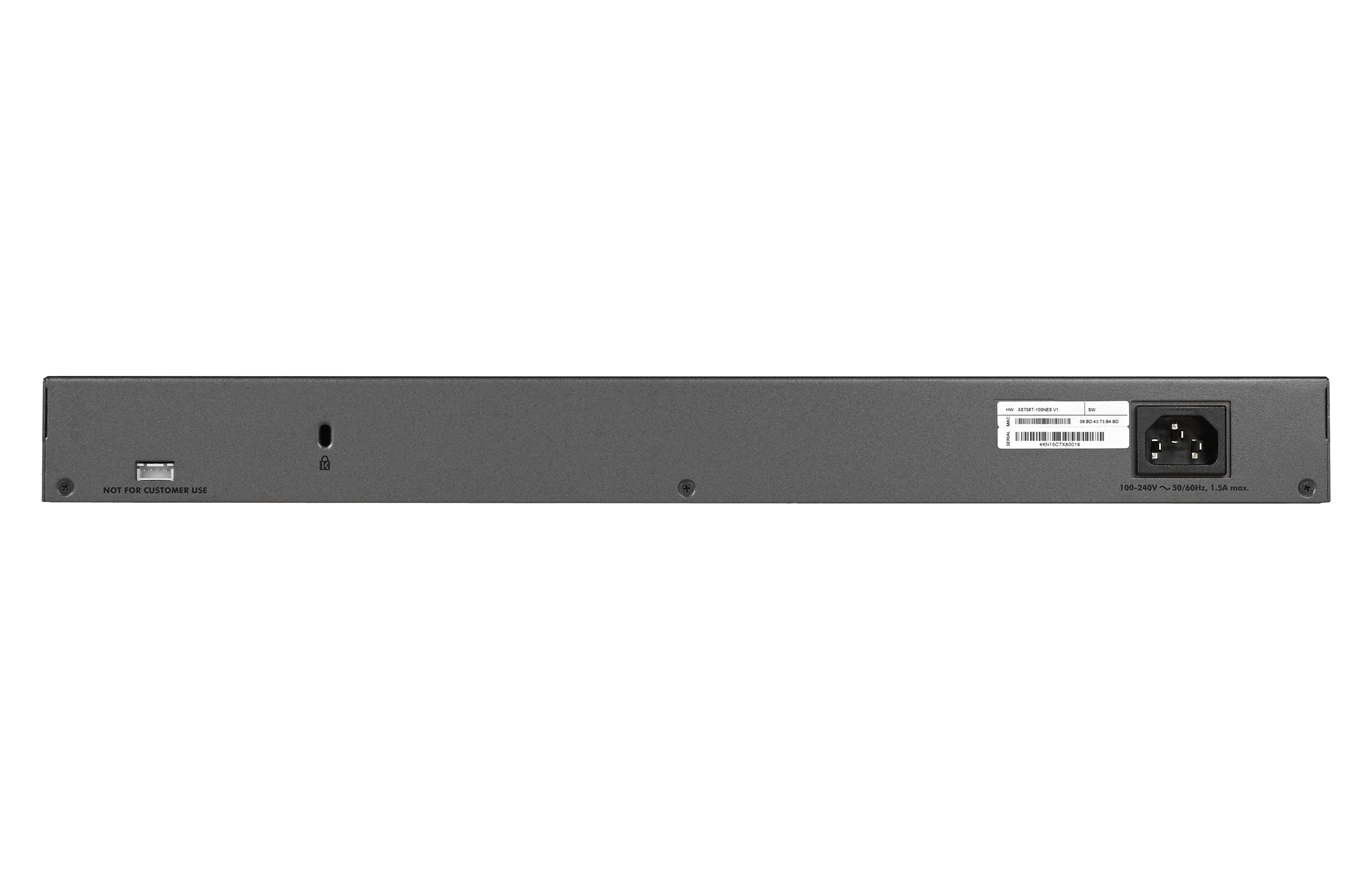 NETGEAR 8-Port 10G Ethernet Smart Switch (XS708T)
