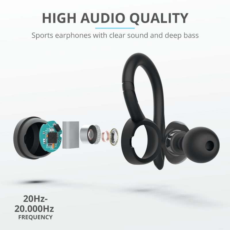 Trust Nika Headset True Wireless Stereo (TWS) In-ear Calls/Music Bluetooth Black – image 5