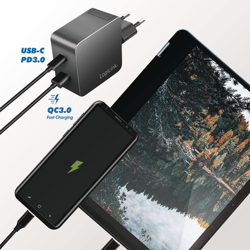 LogiLink PA0310 mobile device charger Universal Black AC Fast charging Indoor – image 5