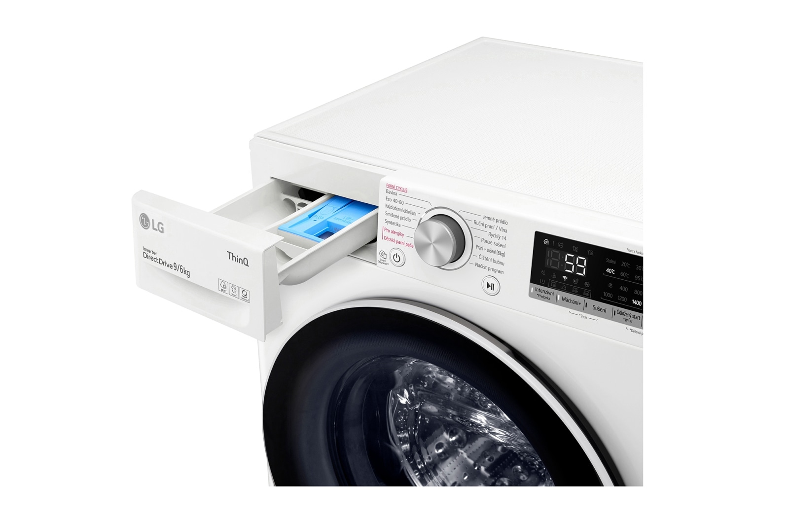 LG F94DV5UVW0 washer dryer Freestanding Front-load White – image 5