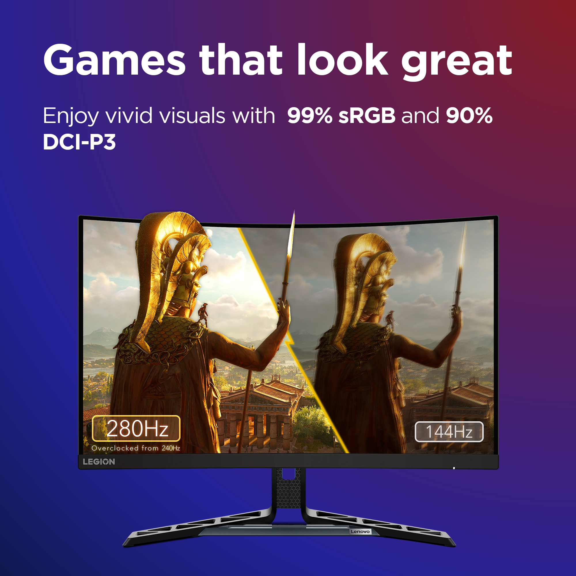 Lenovo Legion R27fc-30 computer monitor – image 5