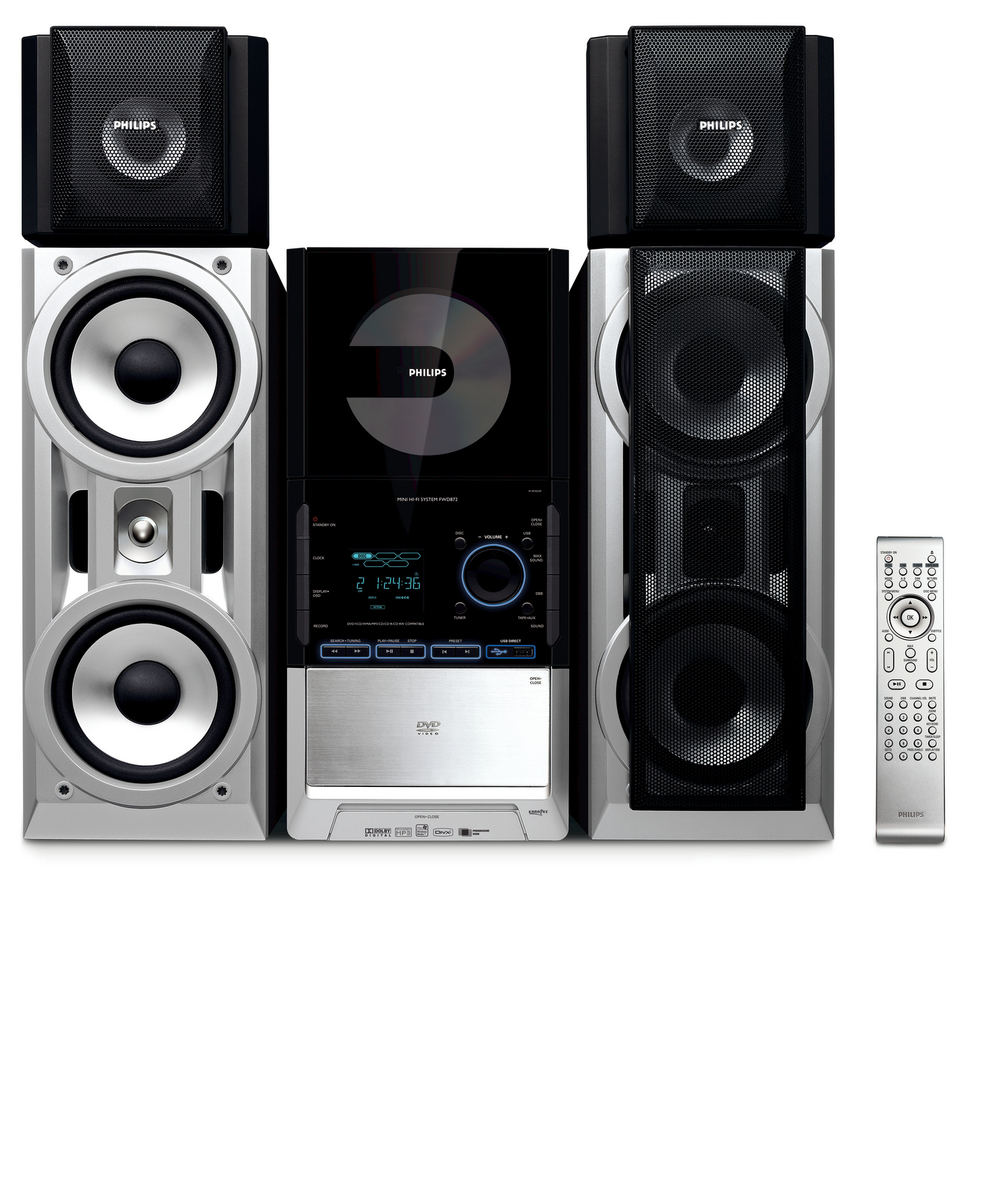 Philips FWD872 DVD Mini Hi-Fi System – image 2