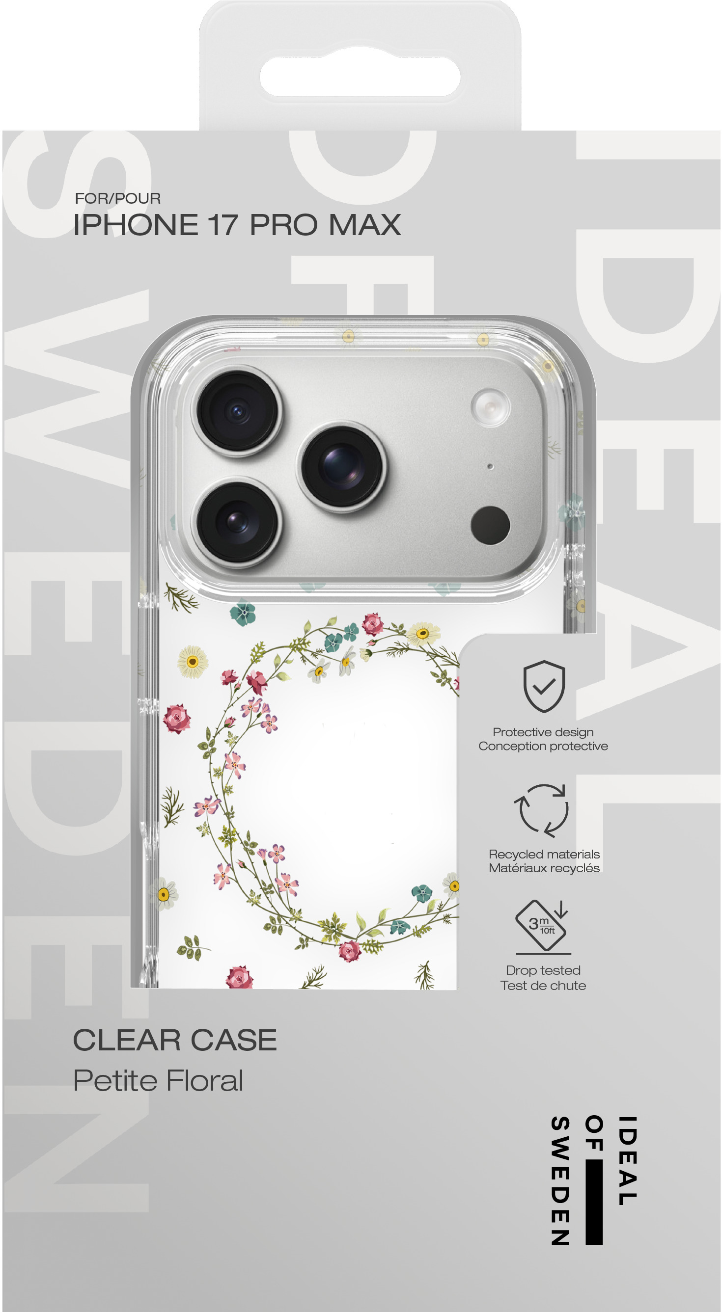iDeal of Sweden Clear Case iPhone 17 Pro Max Petite Floral – image 5