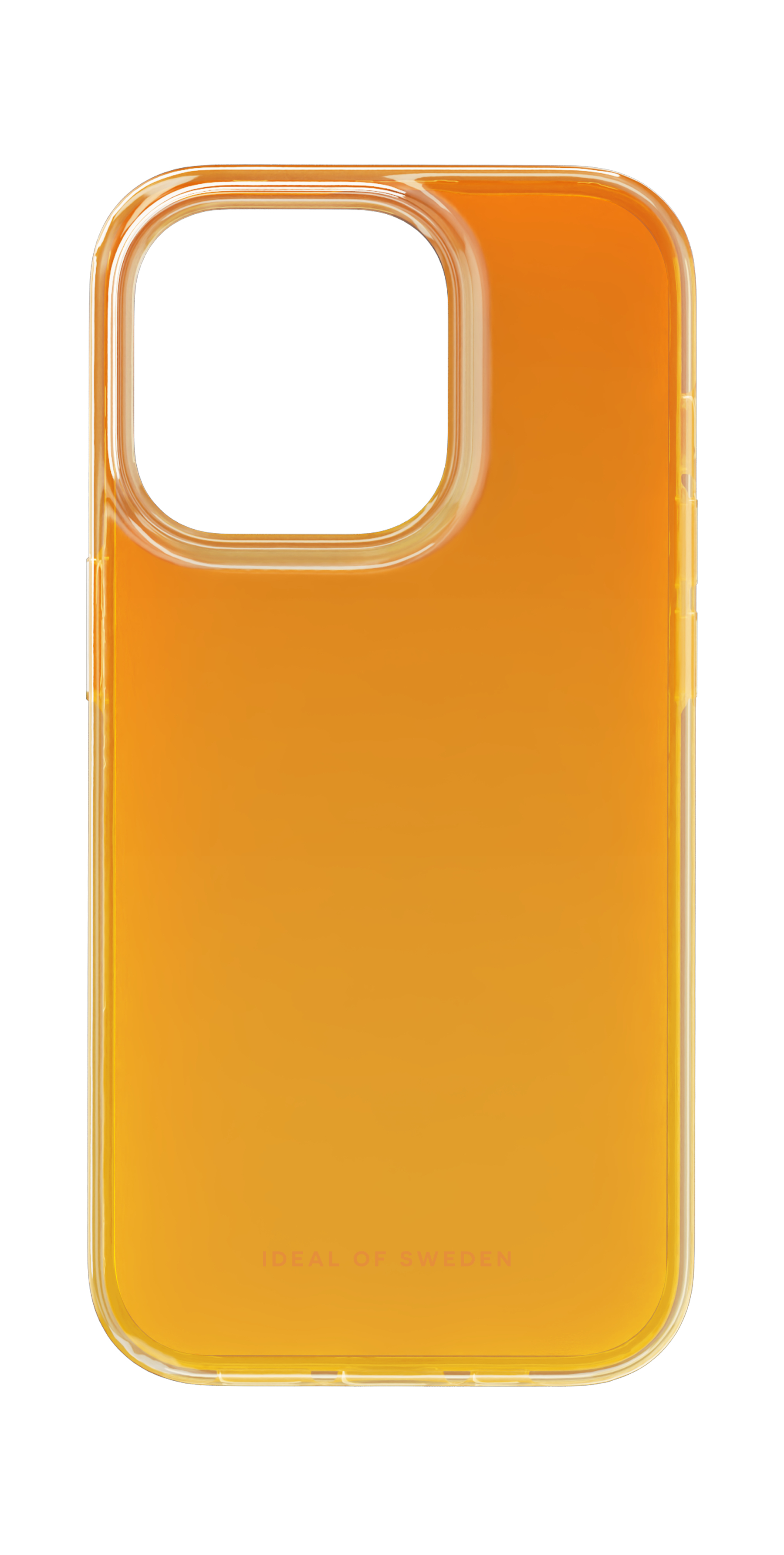 iDeal of Sweden Clear Case iPhone 14 Pro Orange Spritz – image 1