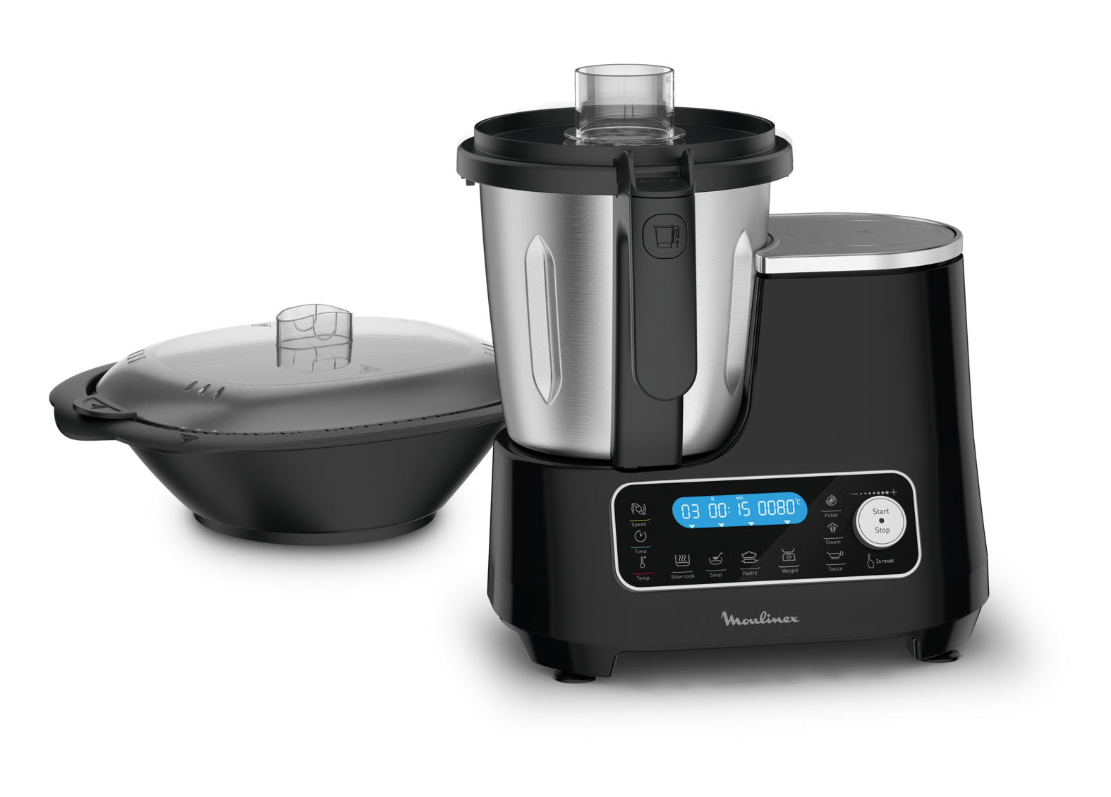 Moulinex HF4568 1000 W 3.6 L Black – image 2