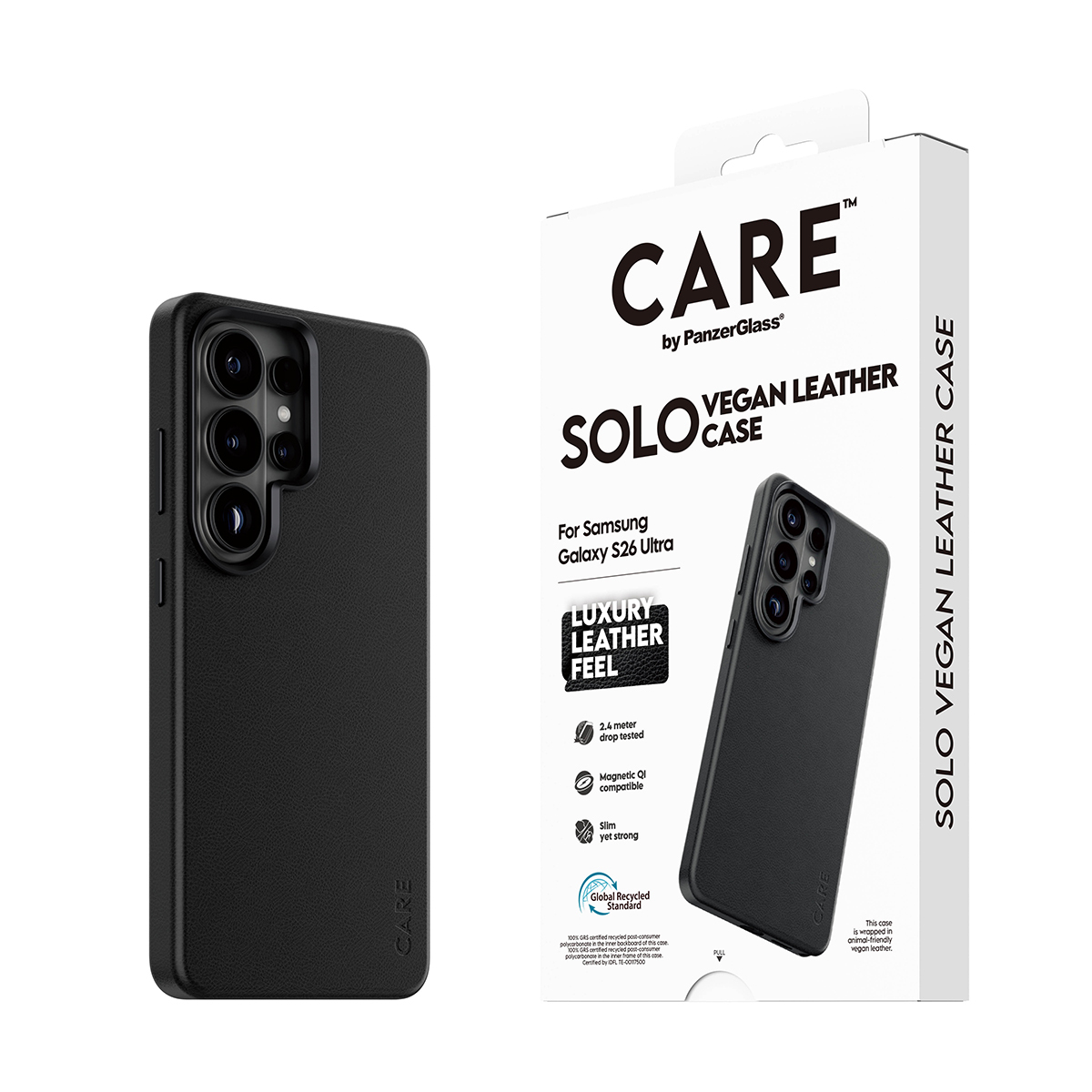 PanzerGlass CARE™ by PanzerGlass® Solo Case Black w. Qi Samsung Galaxy S26 Ultra – image 6