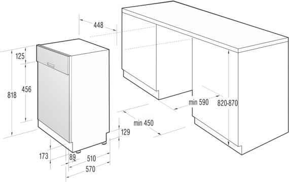 Gorenje GI50110X Countertop 9 place settings – image 2