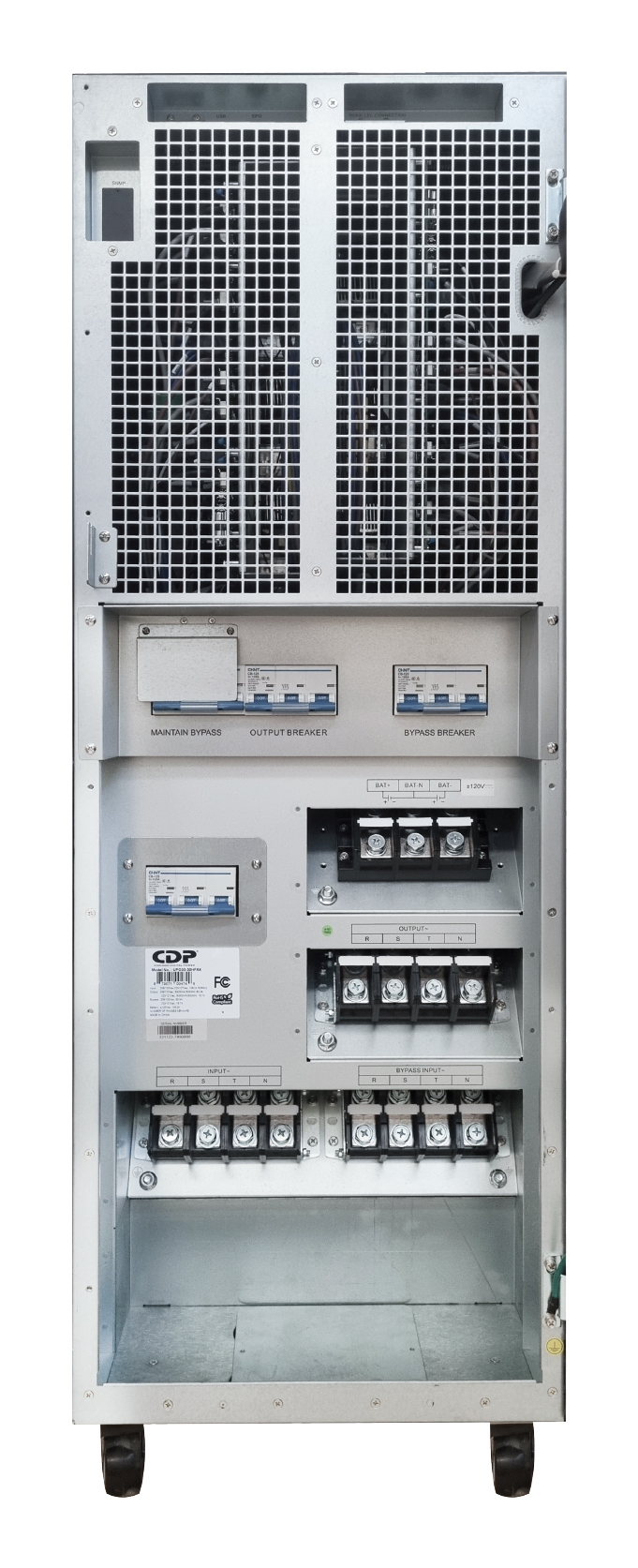 CDP UPO33-30HFAXi 30KVA/30KW PF 1.0, Online UPS 3PH HF, LCD CE 380/380 Vac – image 2