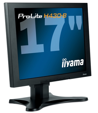 iiyama ProLite H430 17" TFT .29 60kHz TCO99 Blk