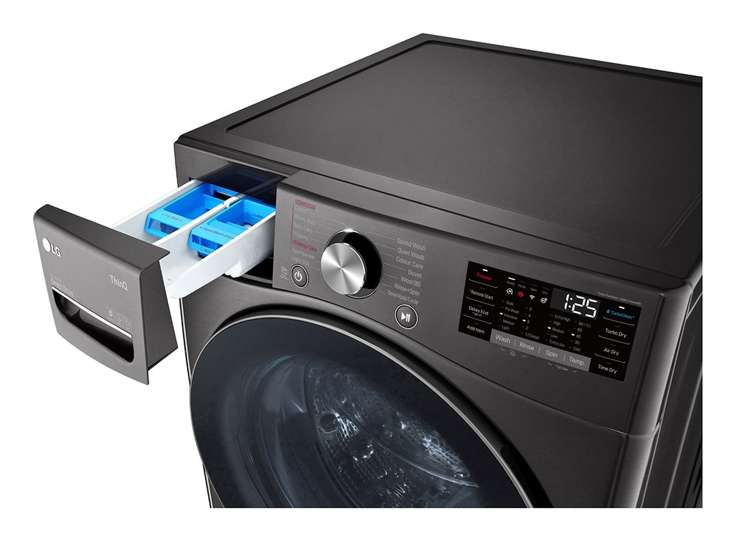 LG WS2112BST washer dryer Freestanding Front-load Silver – image 5