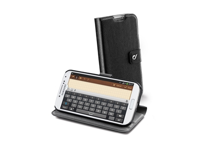 Cellularline VISIONSLNOTE3BK mobile phone case Folio Black