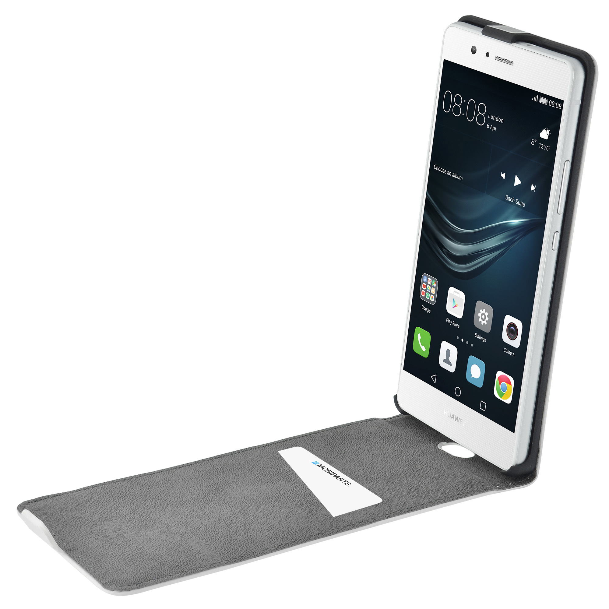 Mobiparts Premium Flip Case Huawei P9 Lite White – image 4
