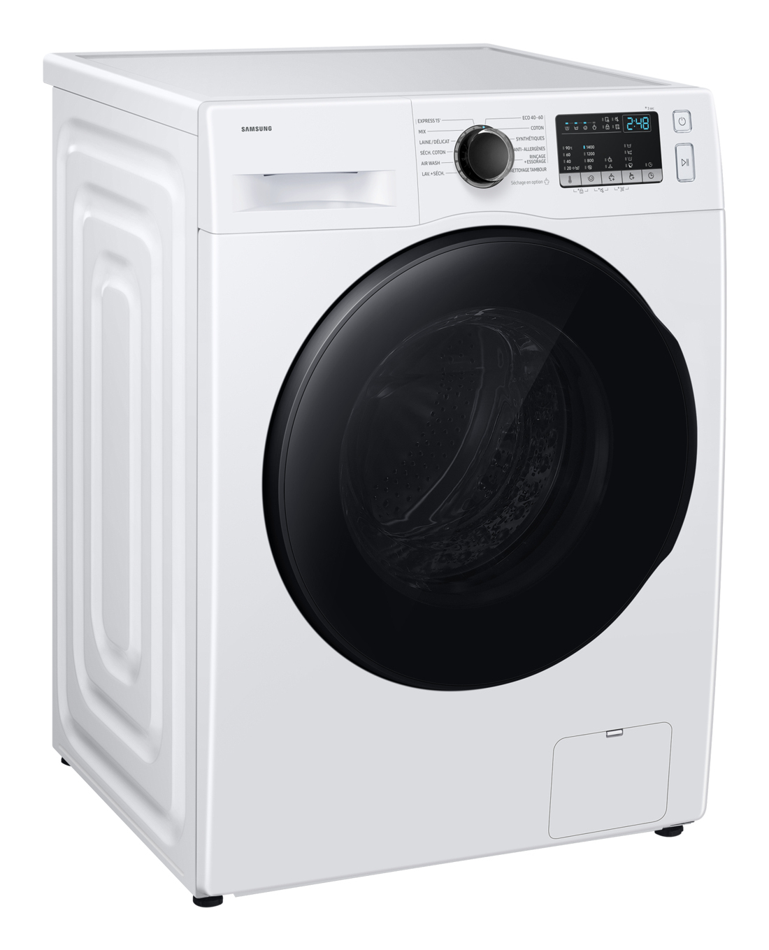 Samsung WD80HG4U04BEEF washer dryer Freestanding Front-load White – image 2