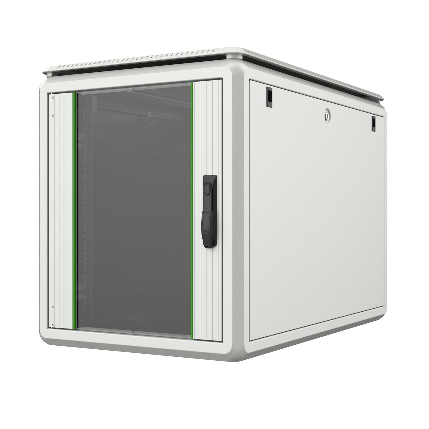 Lanview RDL12U61WH rack cabinet 12U Freestanding rack White – image 1
