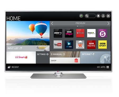 LG 42LB580 TV 106.7 cm (42") Full HD Smart TV Wi-Fi Black – image 1