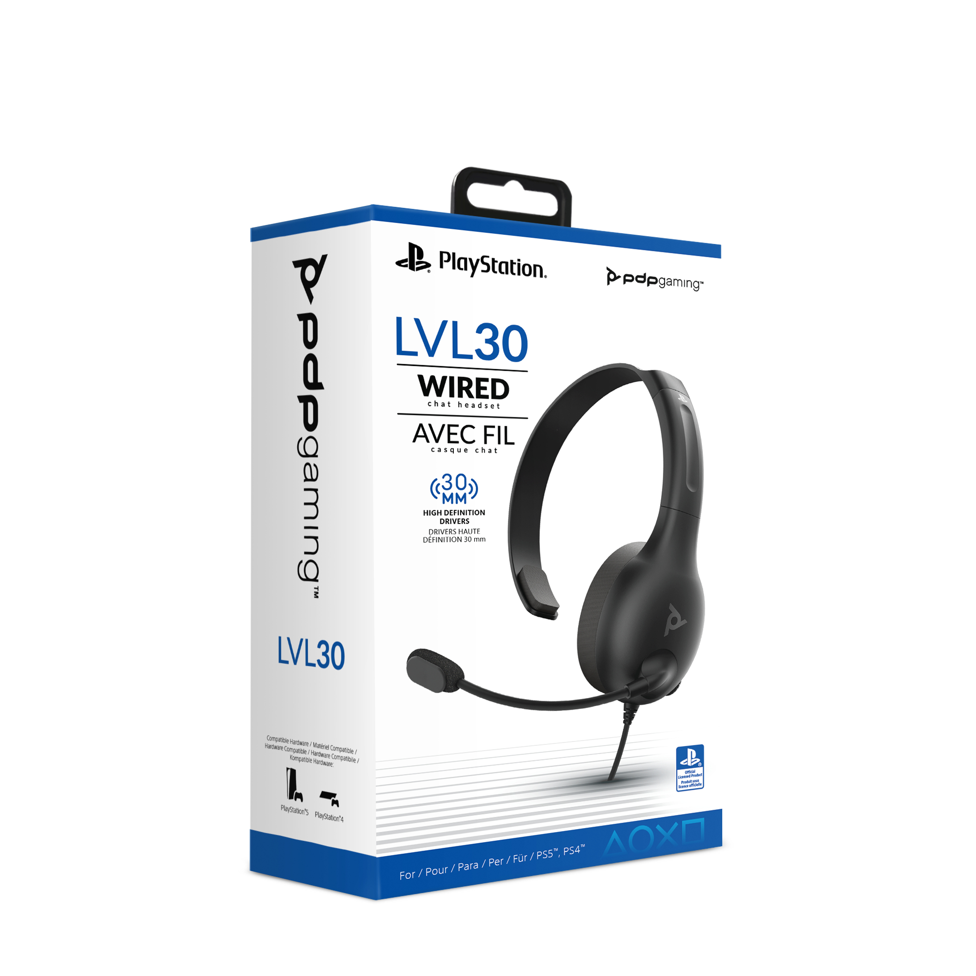 PDP LVL30 Headset Wired Head-band Gaming Black, Grey – image 6