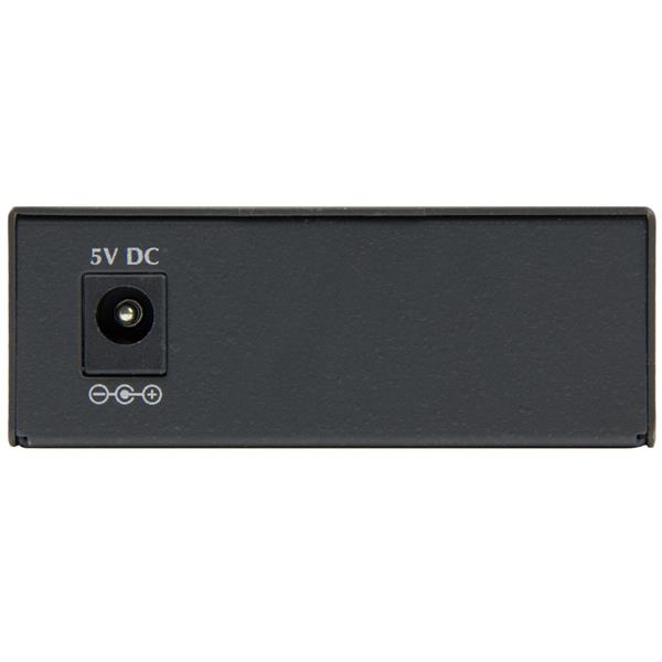 StarTech.com Multi-Mode (MM) / Single Mode (SM) Fiber Media Converter for 10/100/1000 Networks, Standalone Gigabit Ethernet to Fiber Converter, Open SFP Slot - – image 3