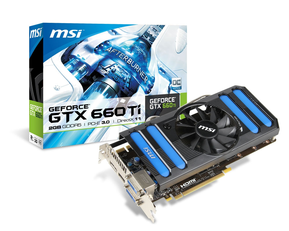 MSI 912-V284-049 graphics card NVIDIA GeForce GTX 660 Ti – image 1