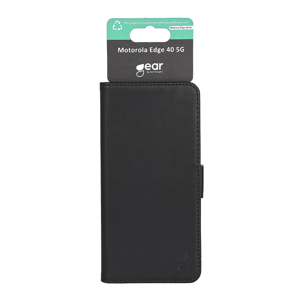 Gear Wallet Case 3 Card Slots Black - Motorola Edge 40 – image 2