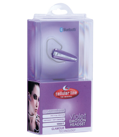 Cellularline Violet Emotion Headset – image 4