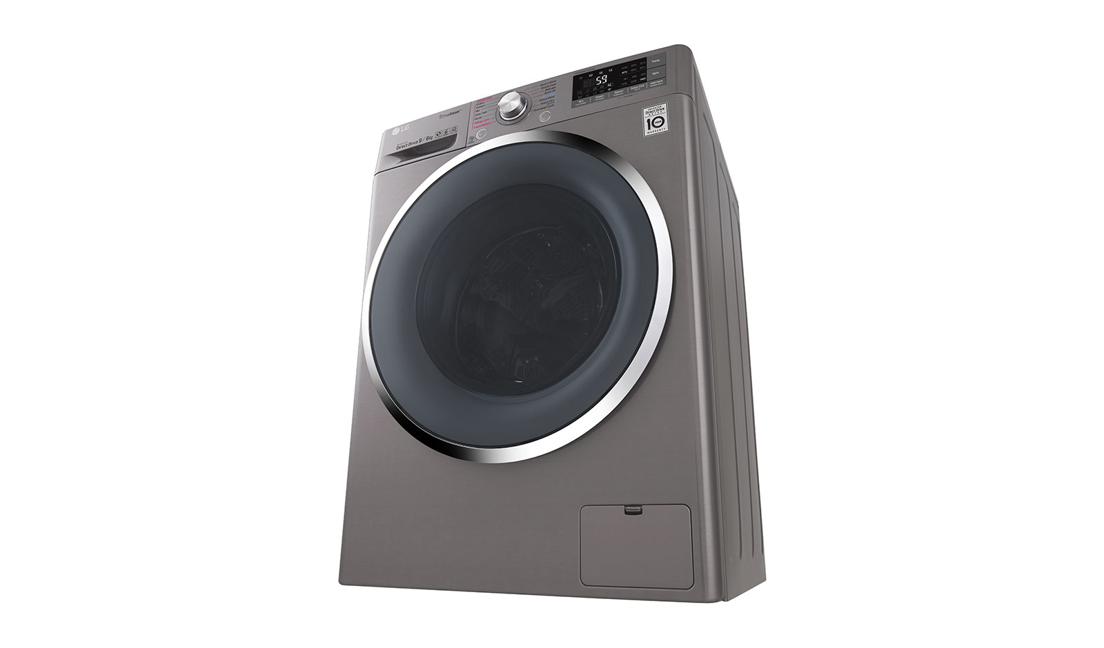 LG F4J8FHP2S washer dryer Freestanding Front-load Brown – image 4