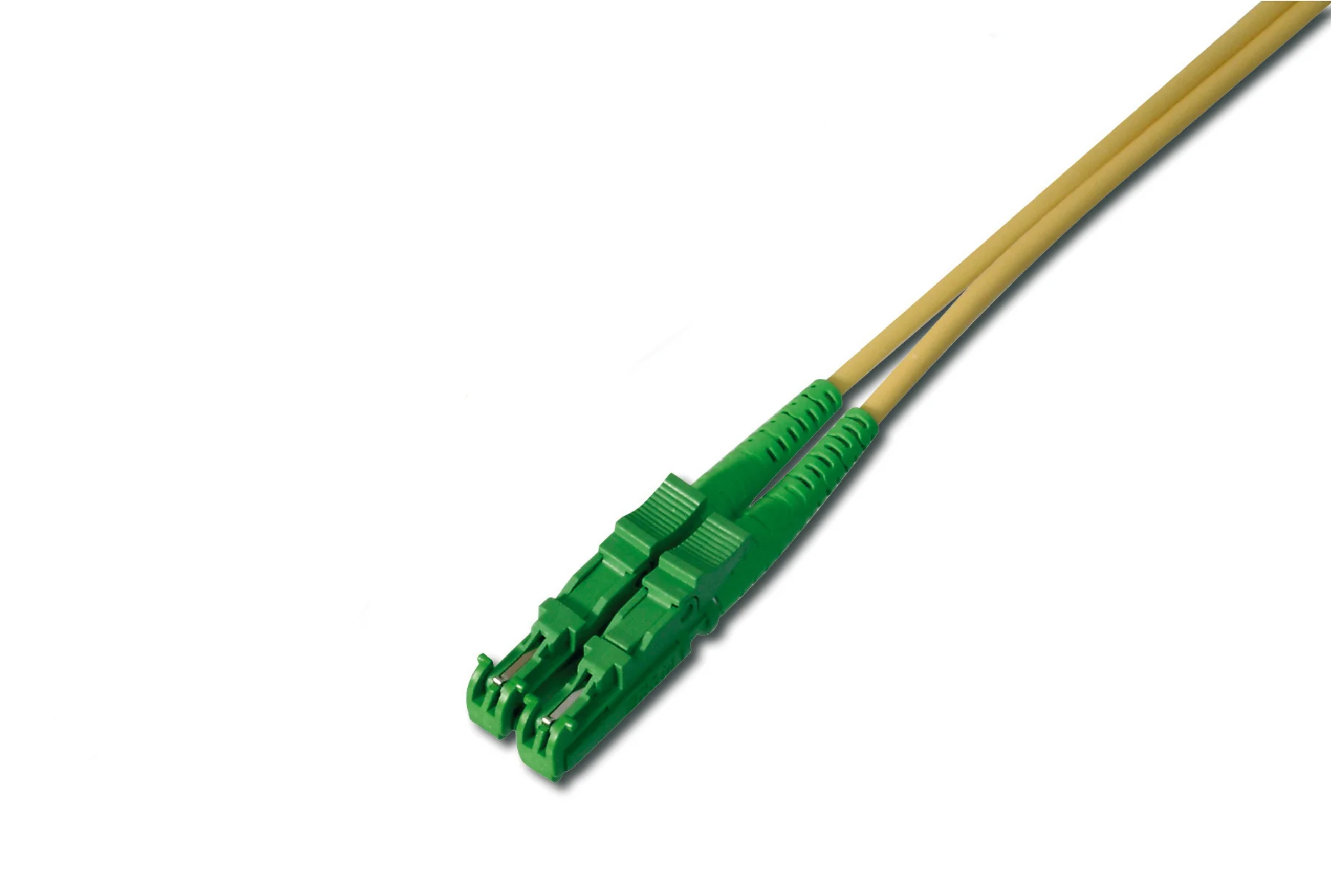 Equip Patchkabel E2000/APC->E2000/APC 0.50m SM Dupl.OS2 gelb Lichtwellenleiterkab