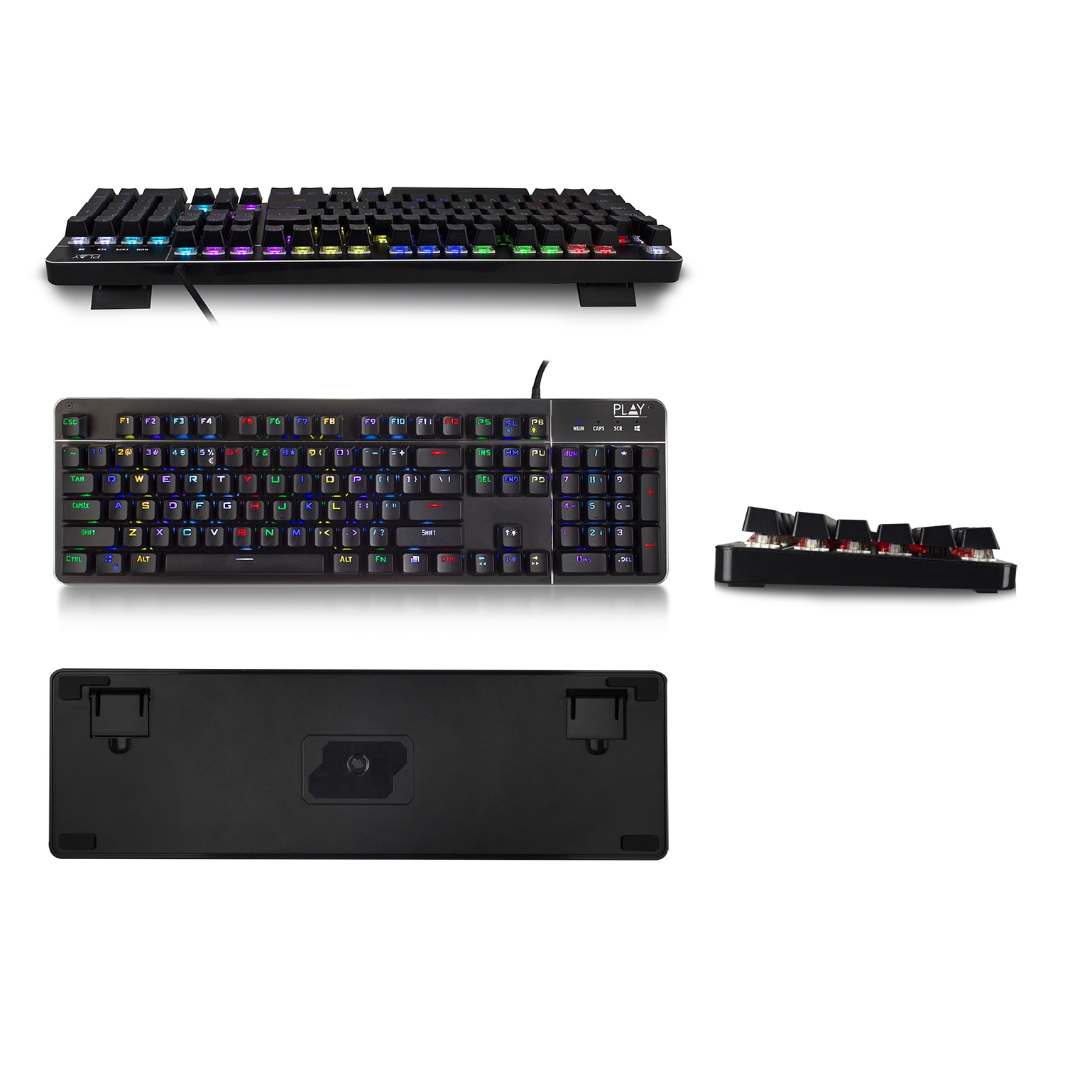 Ewent PL3350 keyboard Gaming USB QWERTY English Black – image 3
