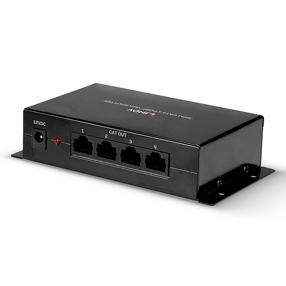 Lindy 300m Cat.6 4 Port VGA Splitter Extender Transmitter – image 2