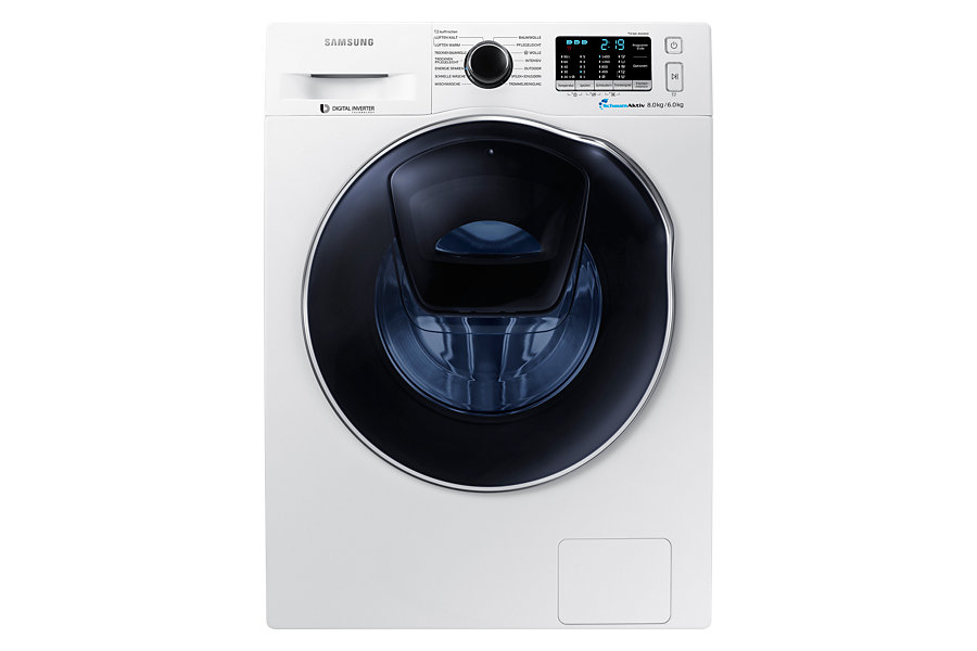 Samsung WD5500 washer dryer Freestanding Front-load White