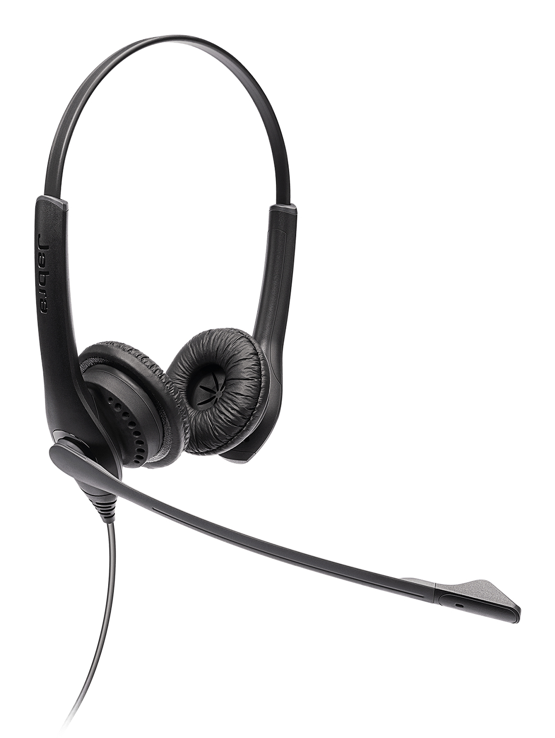 Jabra BIZ 1100 USB Duo - Headset - on-ear - wired - USB - black - academic - Certified for Microsoft Teams, Zoom Certified