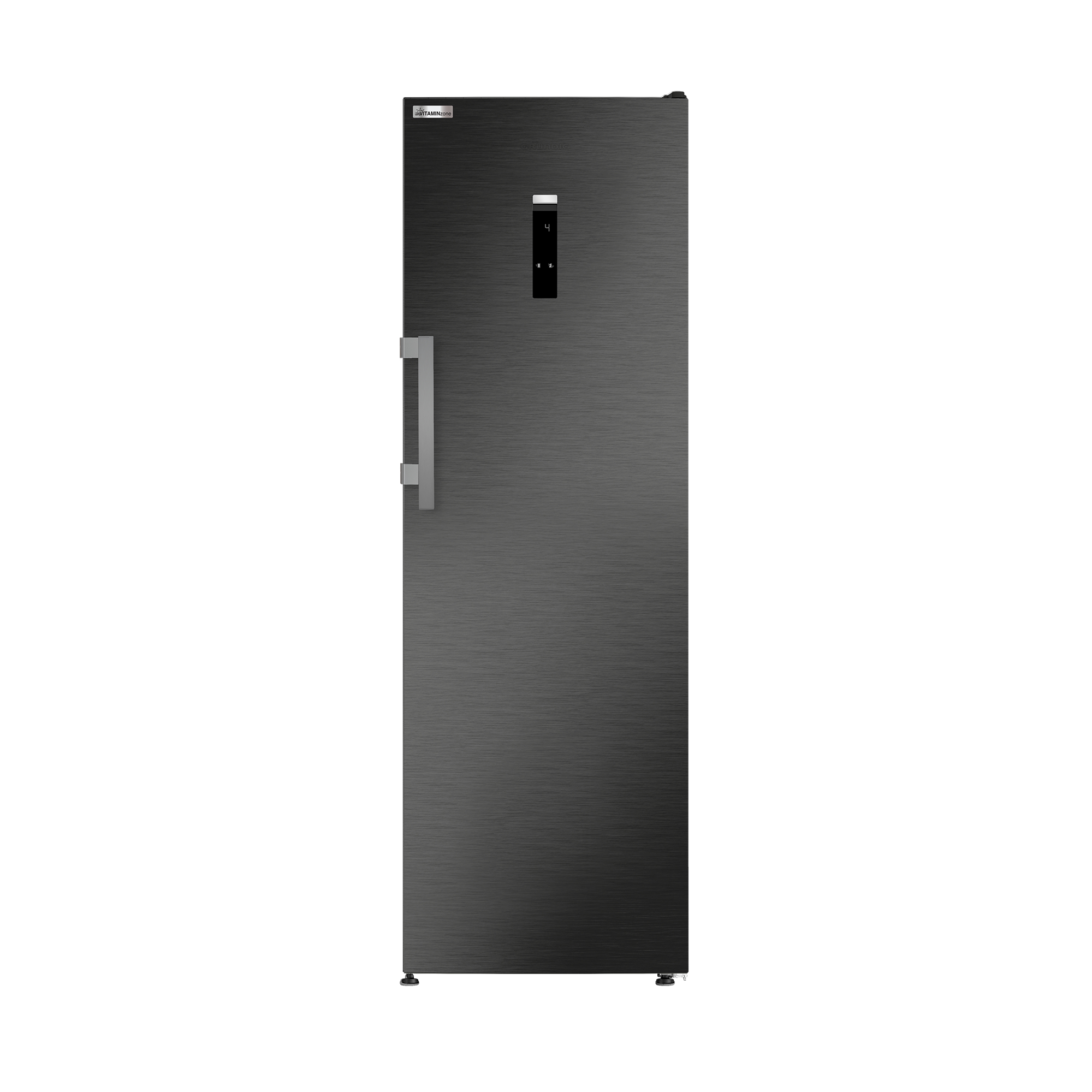 Grundig GLNEP5686VPZ Freestanding Tall Larder Fridge with LED Display
