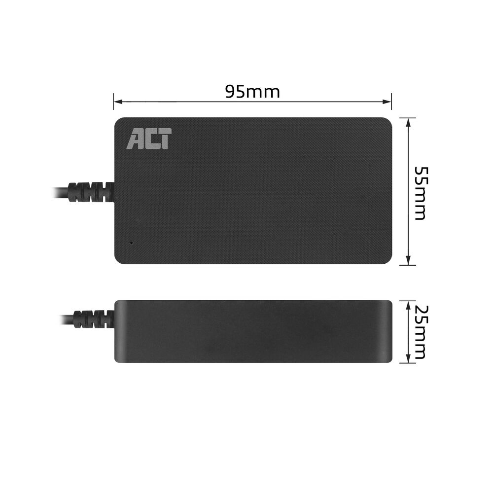 ACT USB-C laptop charger with Power Delivery profiles – image 6